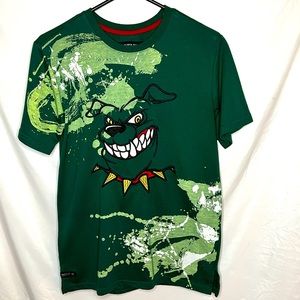 Bulldog graphic T-shirt